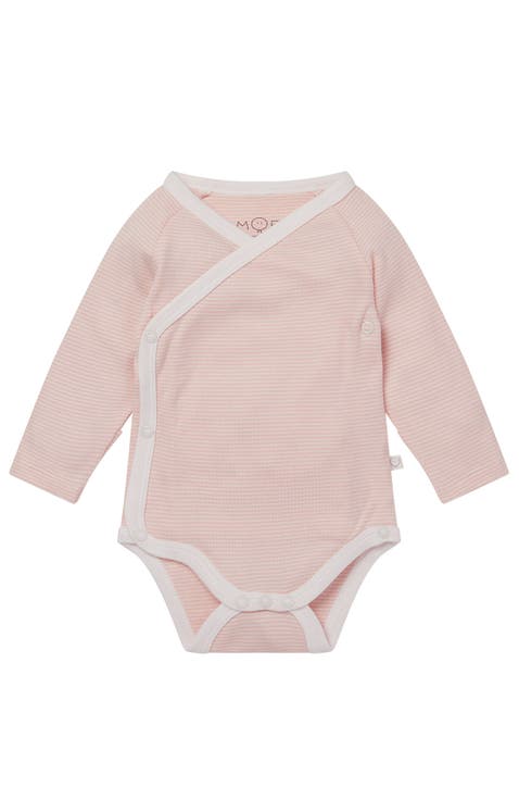 Long Sleeve Wrapover Bodysuit (Baby)