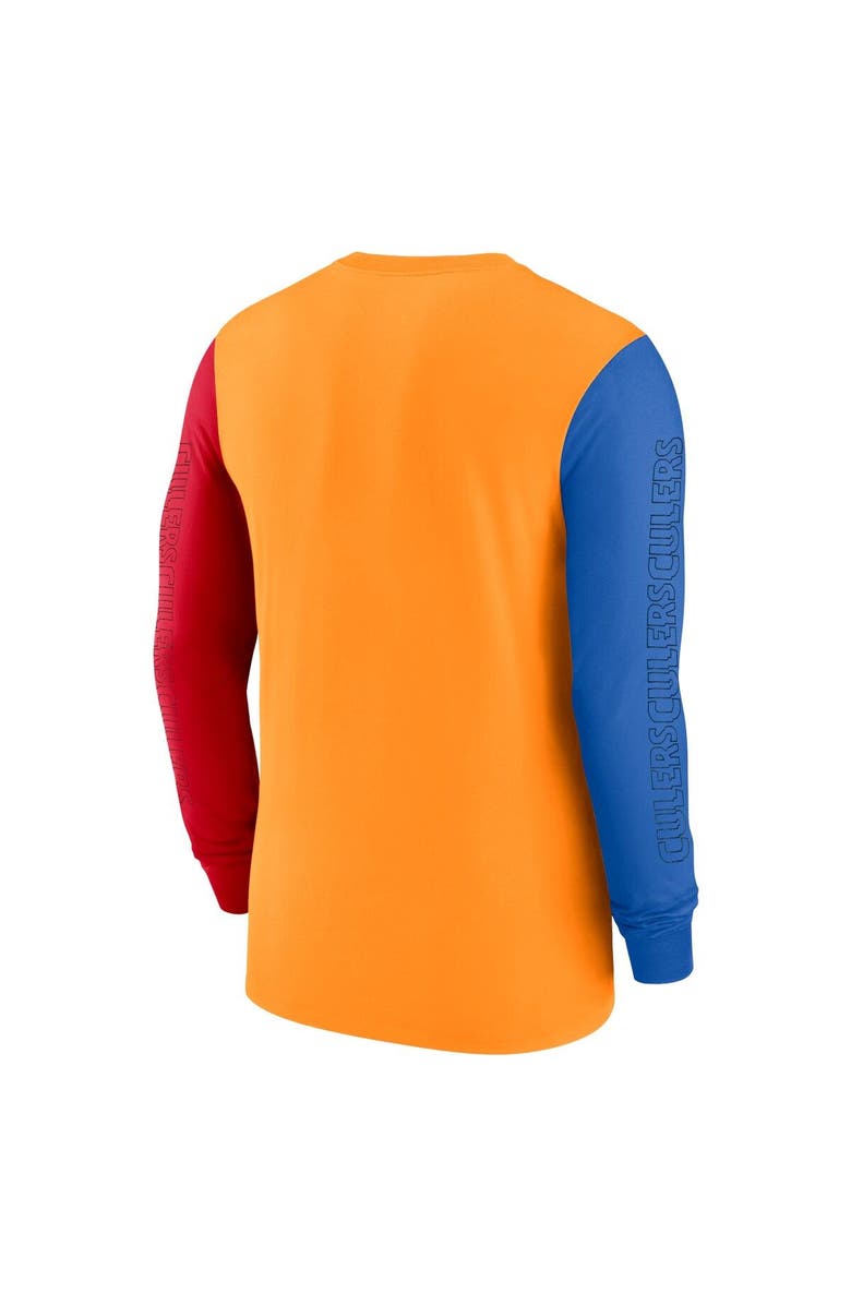 Nike Men's Nike Orange Barcelona Ignite Long Sleeve T-Shirt, Alternate, color, 
