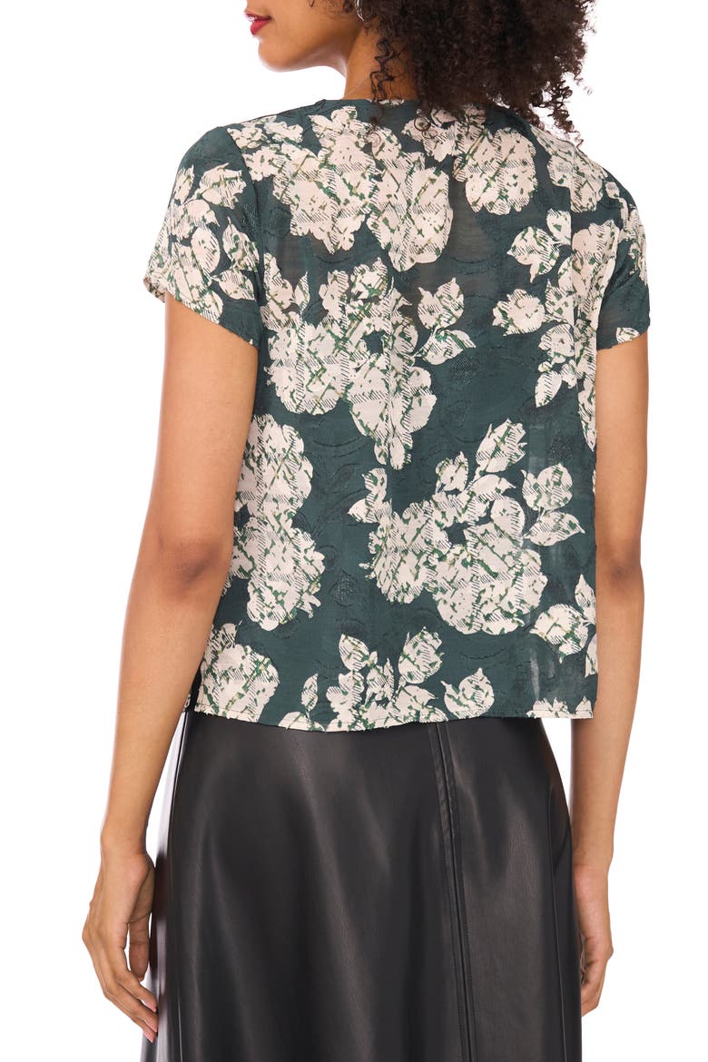 Cowl Neck Top, Alternate, color, FOREST NIGHT