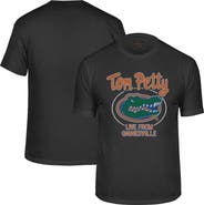 Retro Brand Men's Original Retro Brand Tom Petty Black Florida Gators Black Label T-Shirt