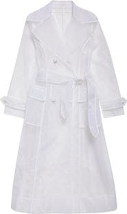 Dolce&Gabbana Technical Organza Trench Coat