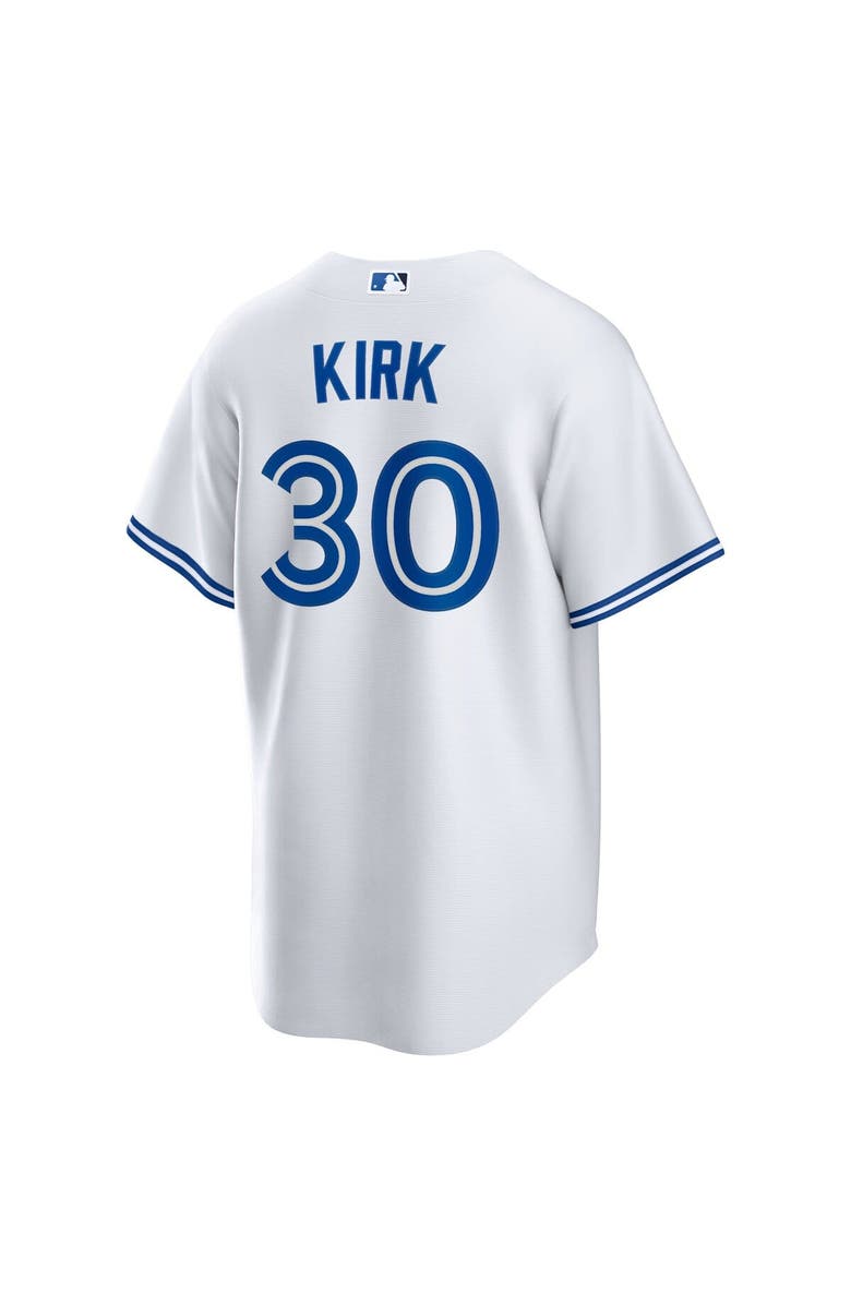 Nike Men's Nike Alejandro Kirk White Toronto Blue Jays Replica Player Jersey, Alternate, color, 