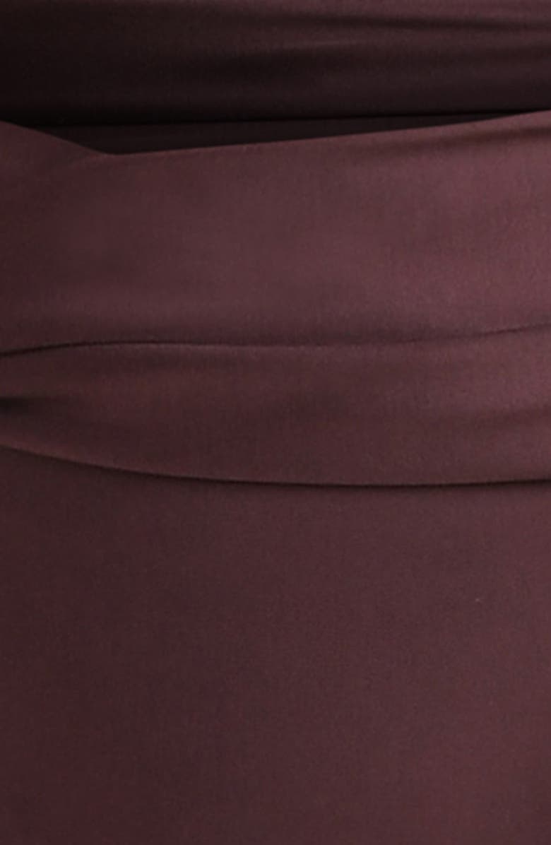 La Blanca Earth Twisted Bikini Bottoms, Alternate, color, Truffle