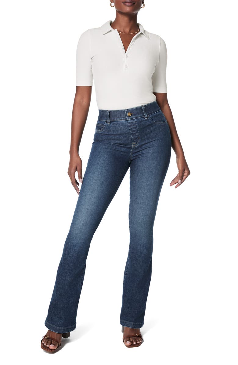 SPANX<sup>®</sup> SPANXshape<sup>™</sup> EveryWear Flare Jeans, Alternate, color, Authentic Blue