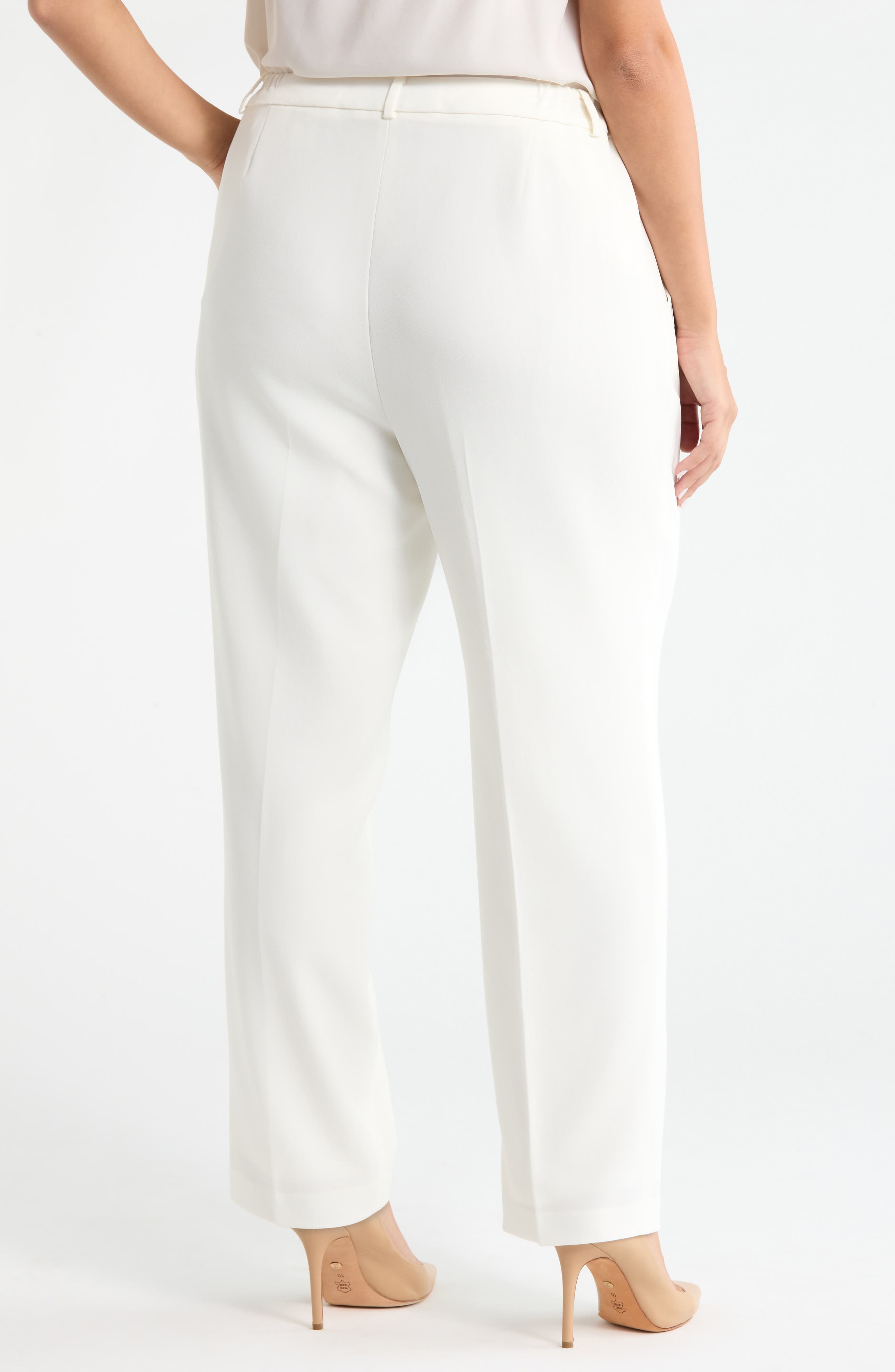 Flat Front Straight Leg Pants - image 2