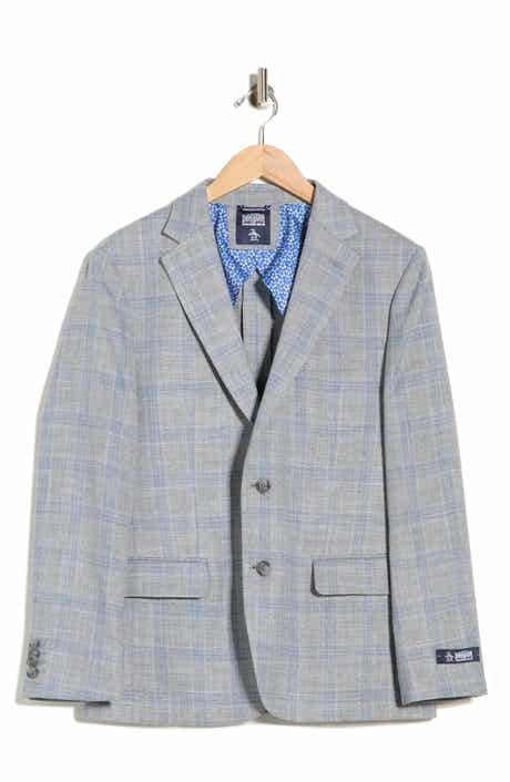 Original Penguin Plaid Two-Button Sport Coat
