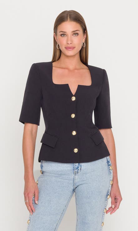 Tilly Crepe Jacket