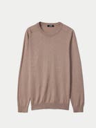Gobi Cashmere Men's Crewneck Cotton Silk Cashmere Blend Sweater