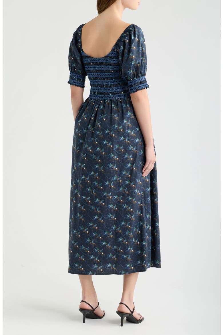 The Madeline Nap Midi Dress, Alternate, color, CLYDESDALE CANTER N