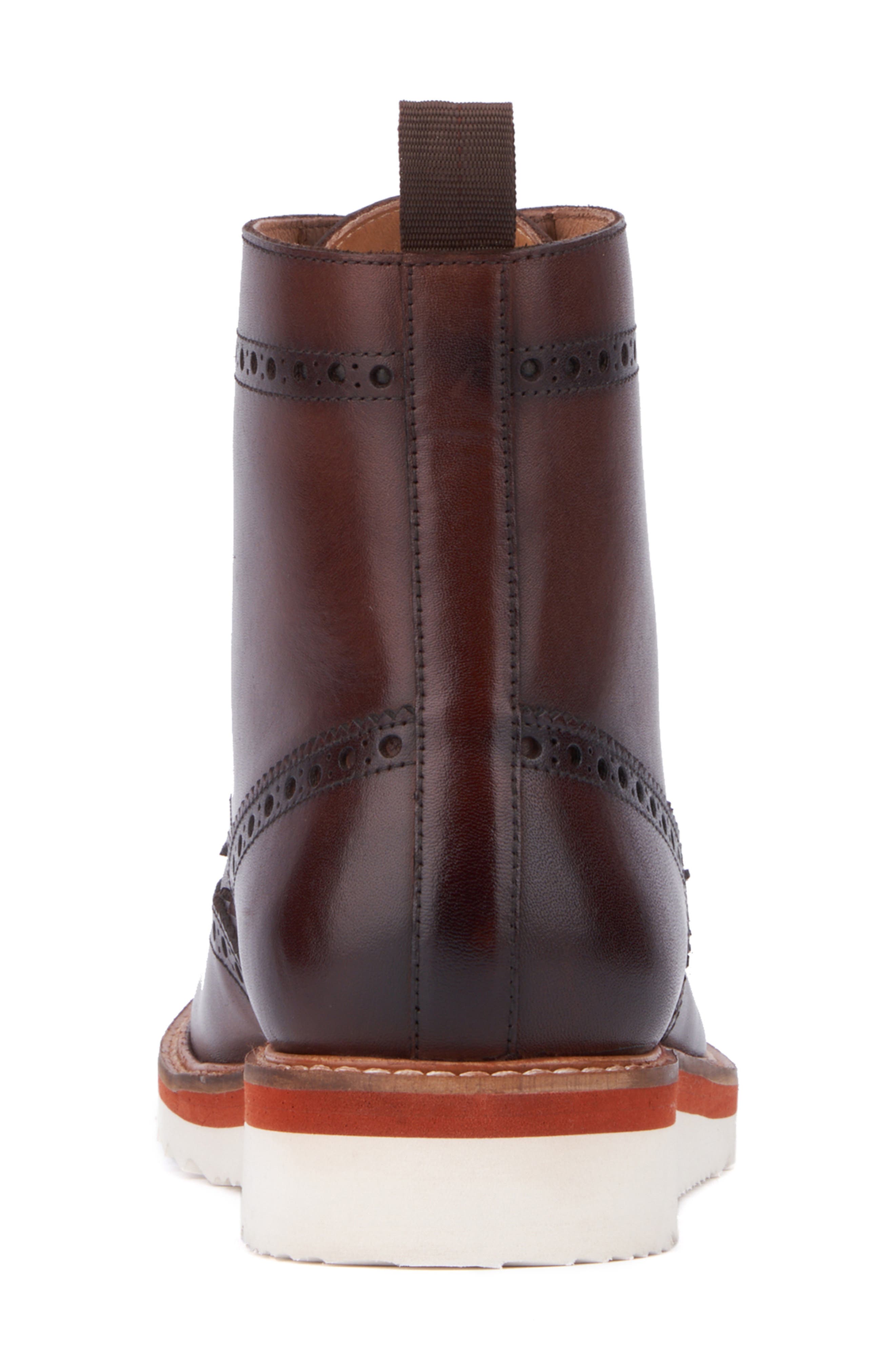 VINTAGE FOUNDRY Parker Wingtip Boot, Alternate, color, Brown