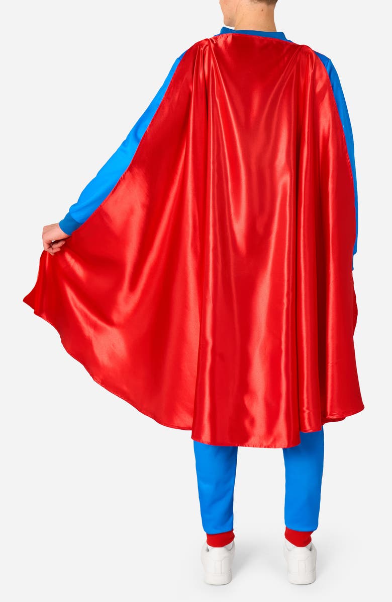 OppoSuits Superman Jumpsuit, Alternate, color, Blue