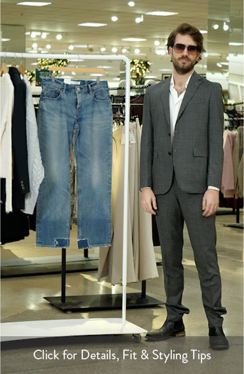 Maytown Low Rise Straight Leg Jeans, sales video thumbnail