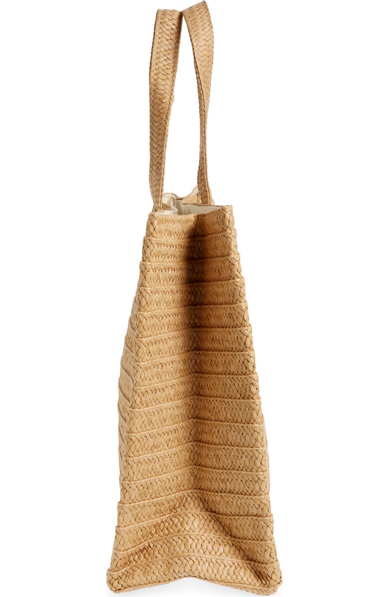 BTB Los Angeles Just Beachy Straw Tote, Alternate, color,