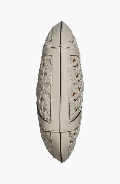 Donna Karan New York Baldwin Woven Grommet Mini Shoulder In Brown