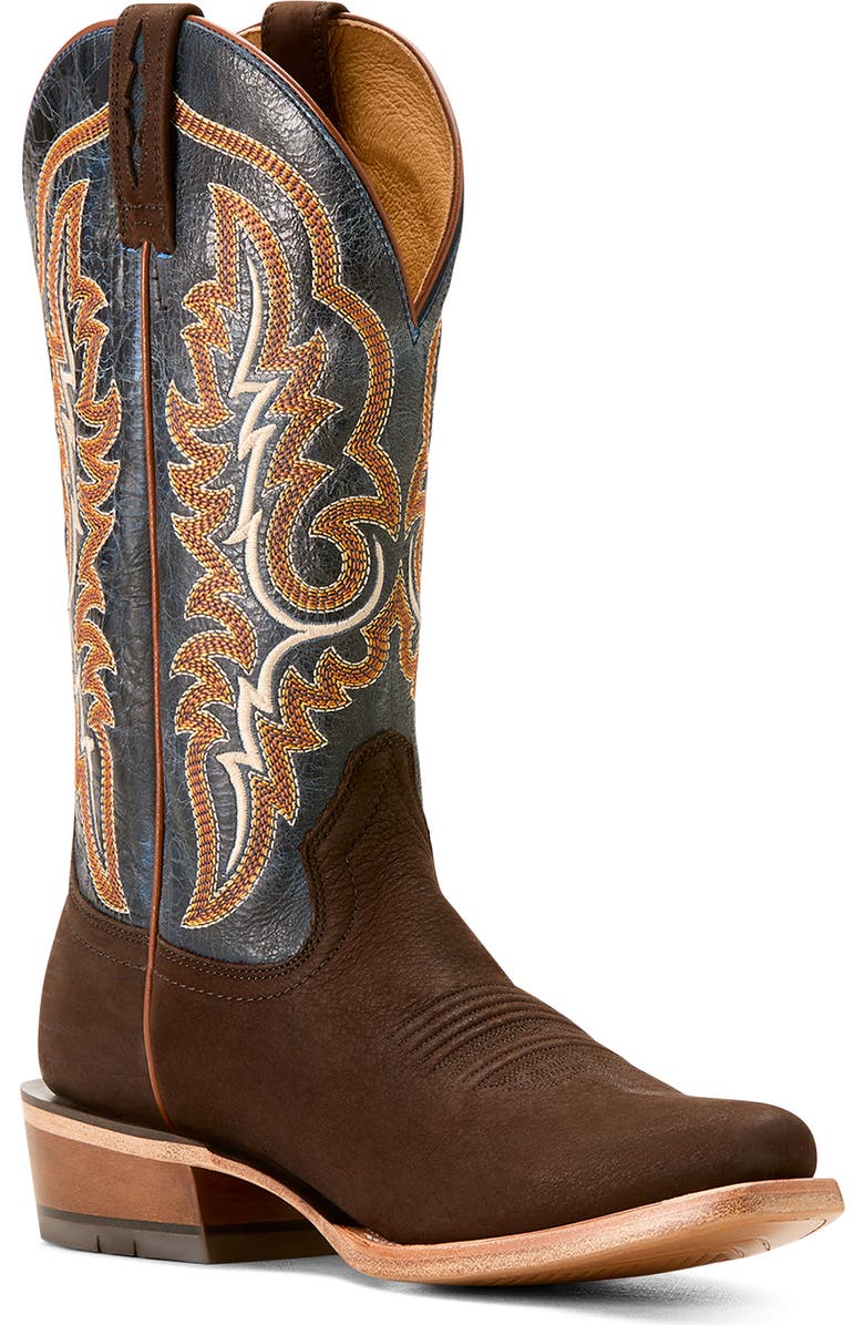Ariat Futurity Relentless Western Boot, Main, color, Chocolate Bison