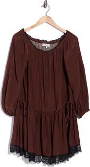WAYF Off the Shoulder Minidress