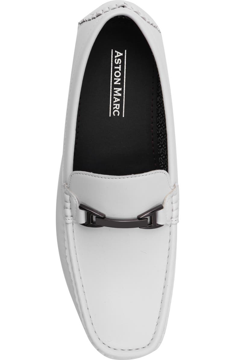 ASTON MARC Charter Bit Loafer, Alternate, color, White