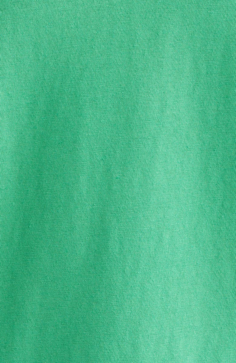 Polo Ralph Lauren Standard Fit Cotton & Linen Polo, Alternate, color, Summer Emerald