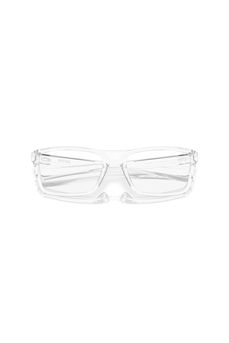 57mm Rectangle optical glasses, Alternate, color, Transparent