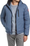 Canada Goose Lodge Packable Windproof 750 Fill Power Down Hooded Jacket