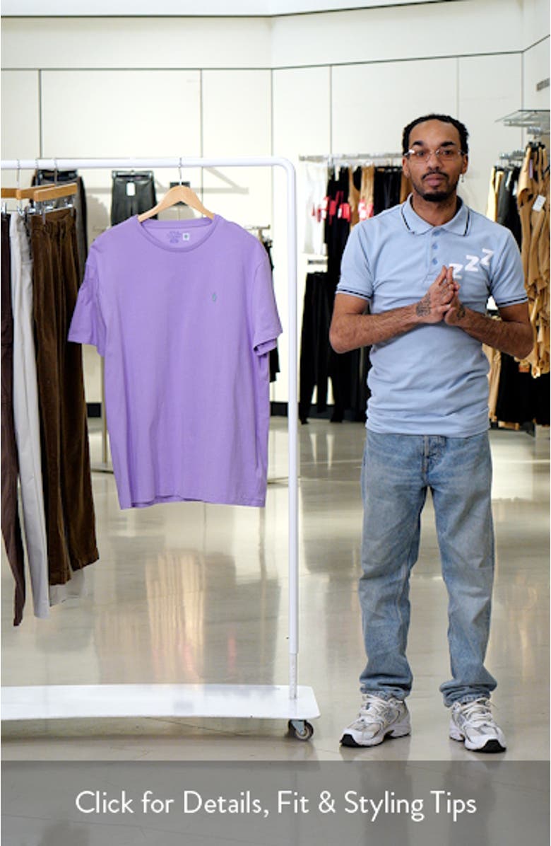 Classic Fit Jersey Crewneck T-Shirt, sales video thumbnail