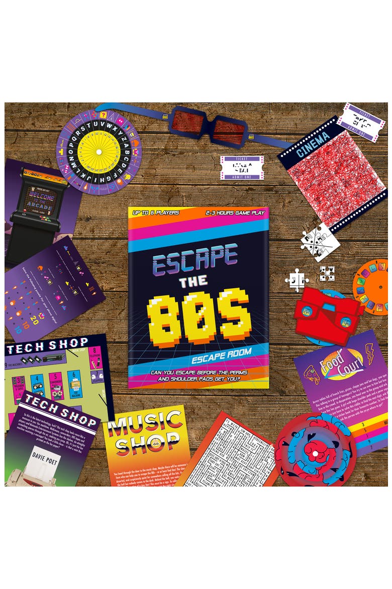 Escape the 80s, Alternate, color, NO COLOR