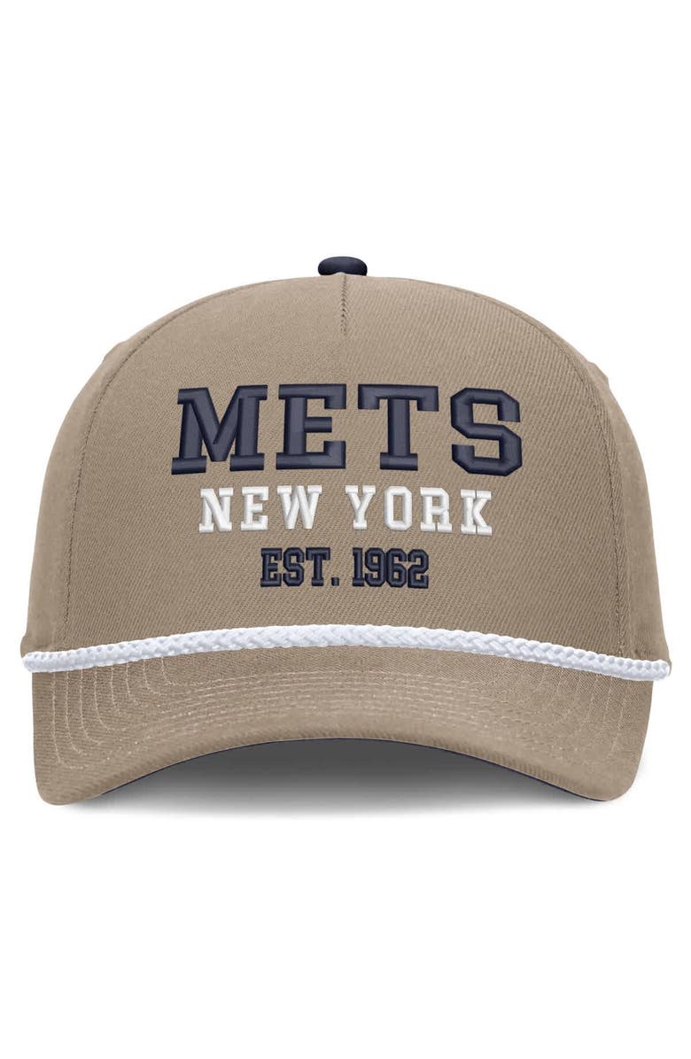 Nike Men's Nike Khaki New York Mets Father's Day Rope Rise Adjustable Hat, Alternate, color, Khaki