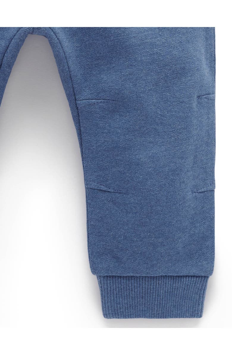 Purebaby Slouchy Track Pant, Alternate, color, Storm Melange