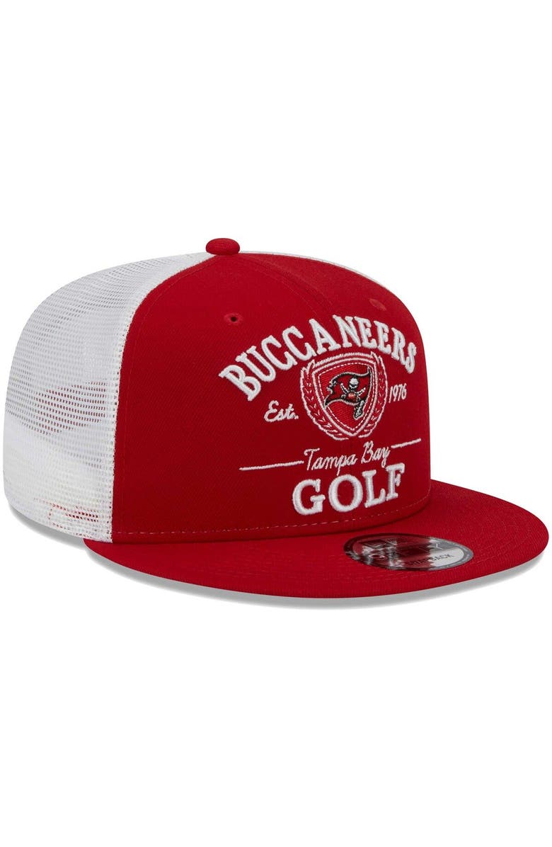 New Era Men's New Era Red Tampa Bay Buccaneers Club 9FIFTY Snapback Hat, Alternate, color, Red