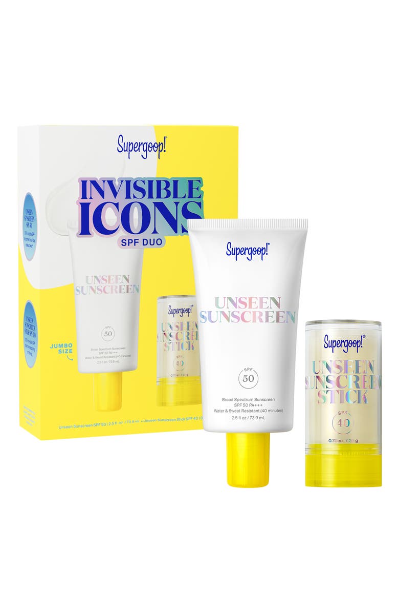 Supergoop!<sup>®</sup> Invisible Icons SPF Set $80 Value, Main, color,