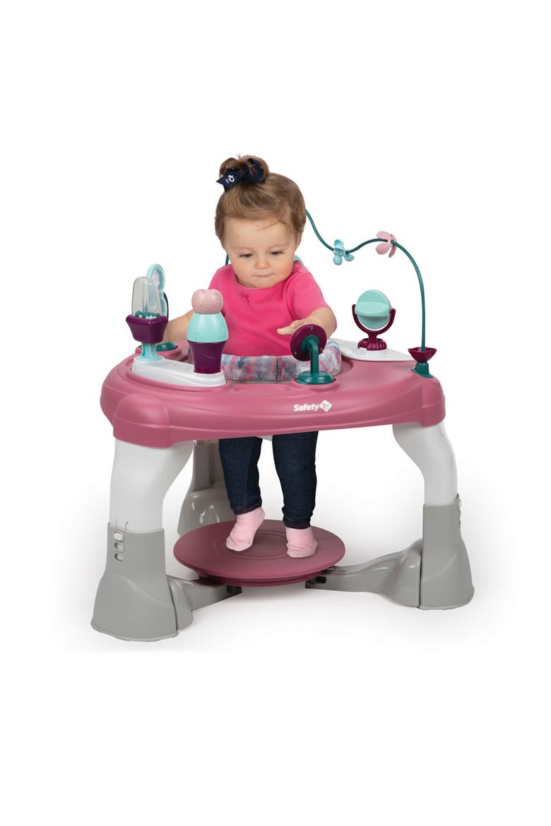 Grow and Go 4-in-1 Stationary Activity Center, Alternate, color, OSLO PINK