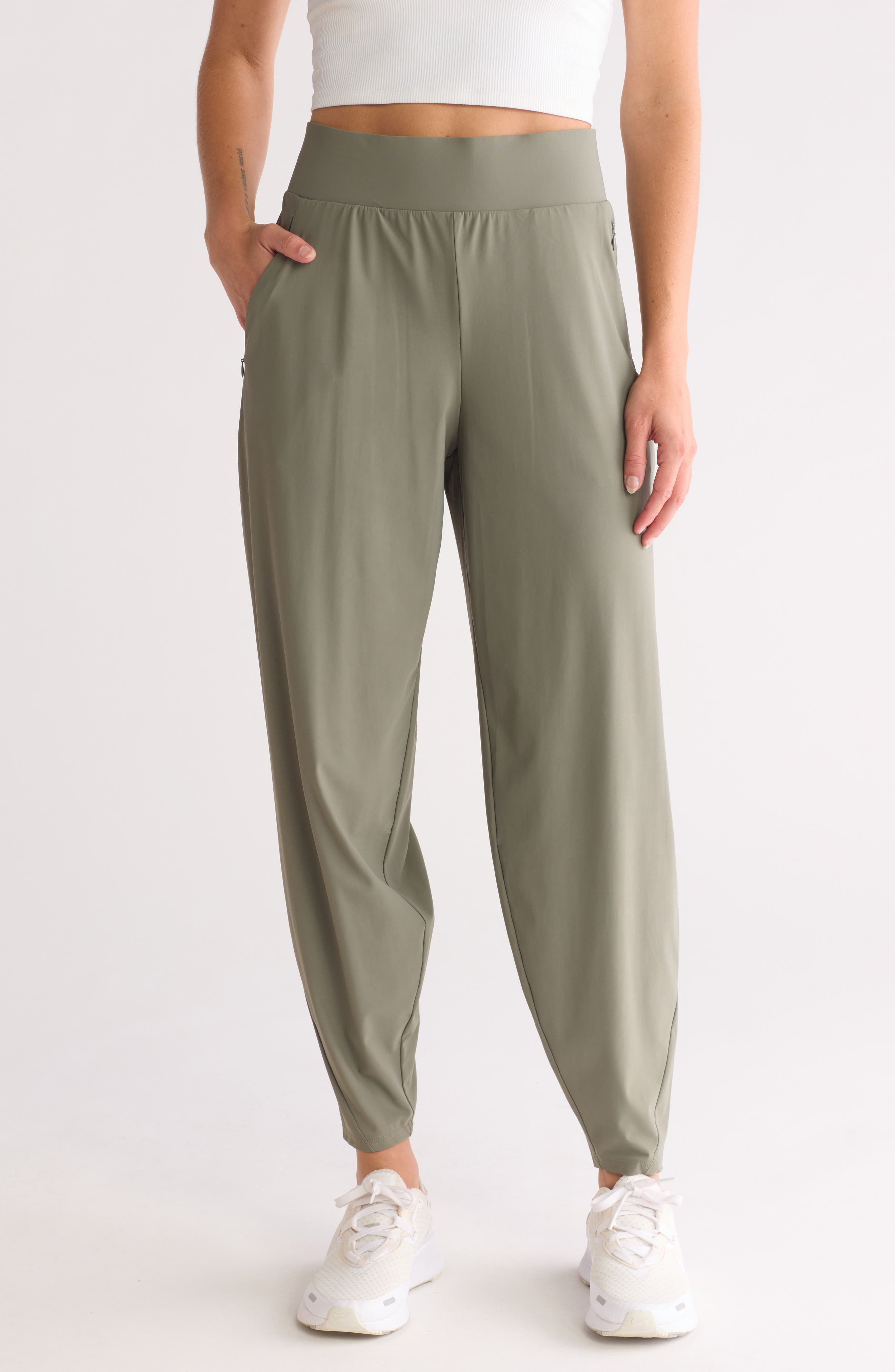 Warp X Total Eclipse High Waist Joggers