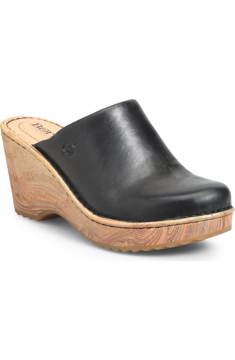 Børn Natalie Wedge Clog, Main, color,