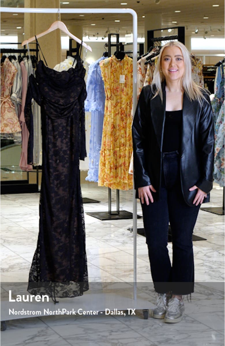 Artemis Long Sleeve Lace Maxi Dress, sales video thumbnail