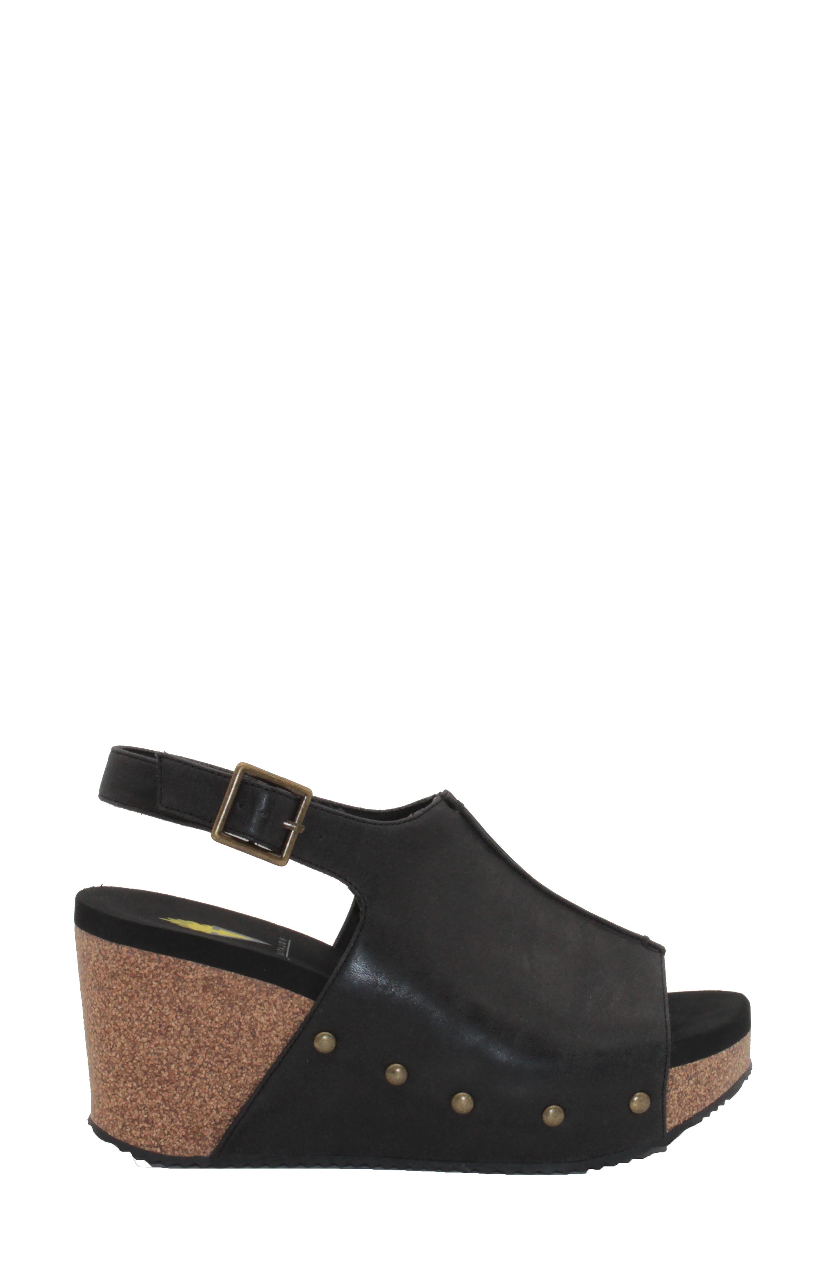 Volatile Division Platform Wedge Sandal, Alternate, color, 