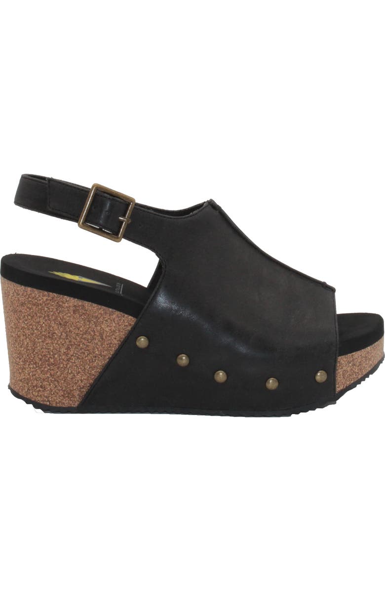 Volatile Division Platform Wedge Sandal, Alternate, color,