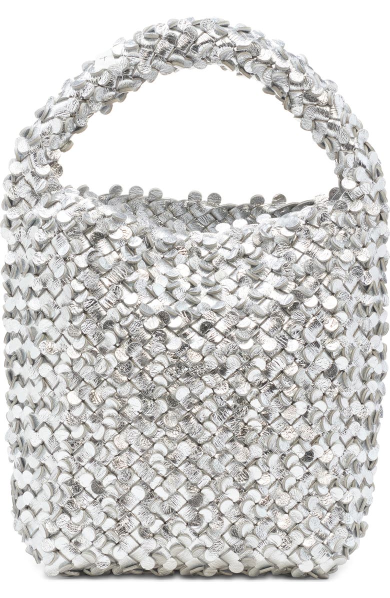 Bottega Veneta Cabat Mirror Confetti Leather Top Handle Bag, Main, color,