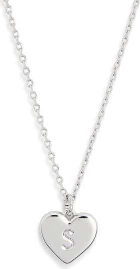 initial here pendant necklace
