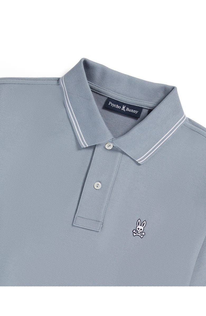 Psycho Bunny Logan Tipped Pima Cotton Piqué Polo, Alternate, color, 