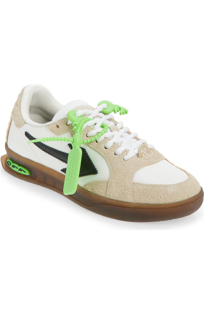 Off-White End of Play Sneaker, Main, color, White - Sand Beige