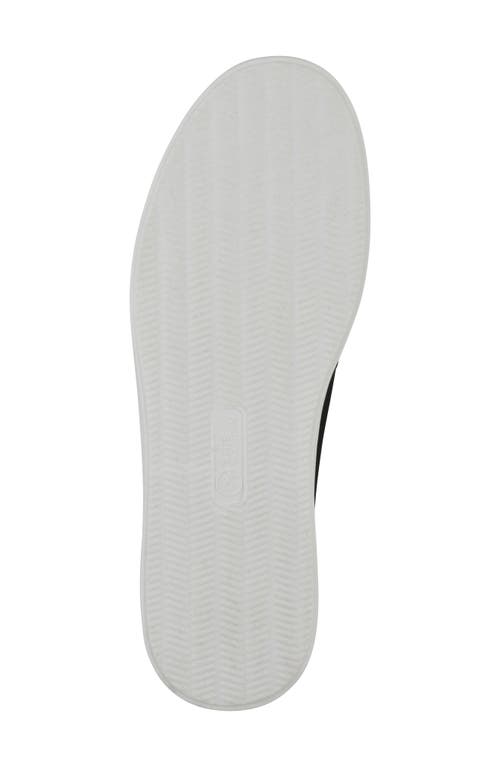 White Mountain Footwear Upright Woven Slip-on Sneaker In Black Fabric