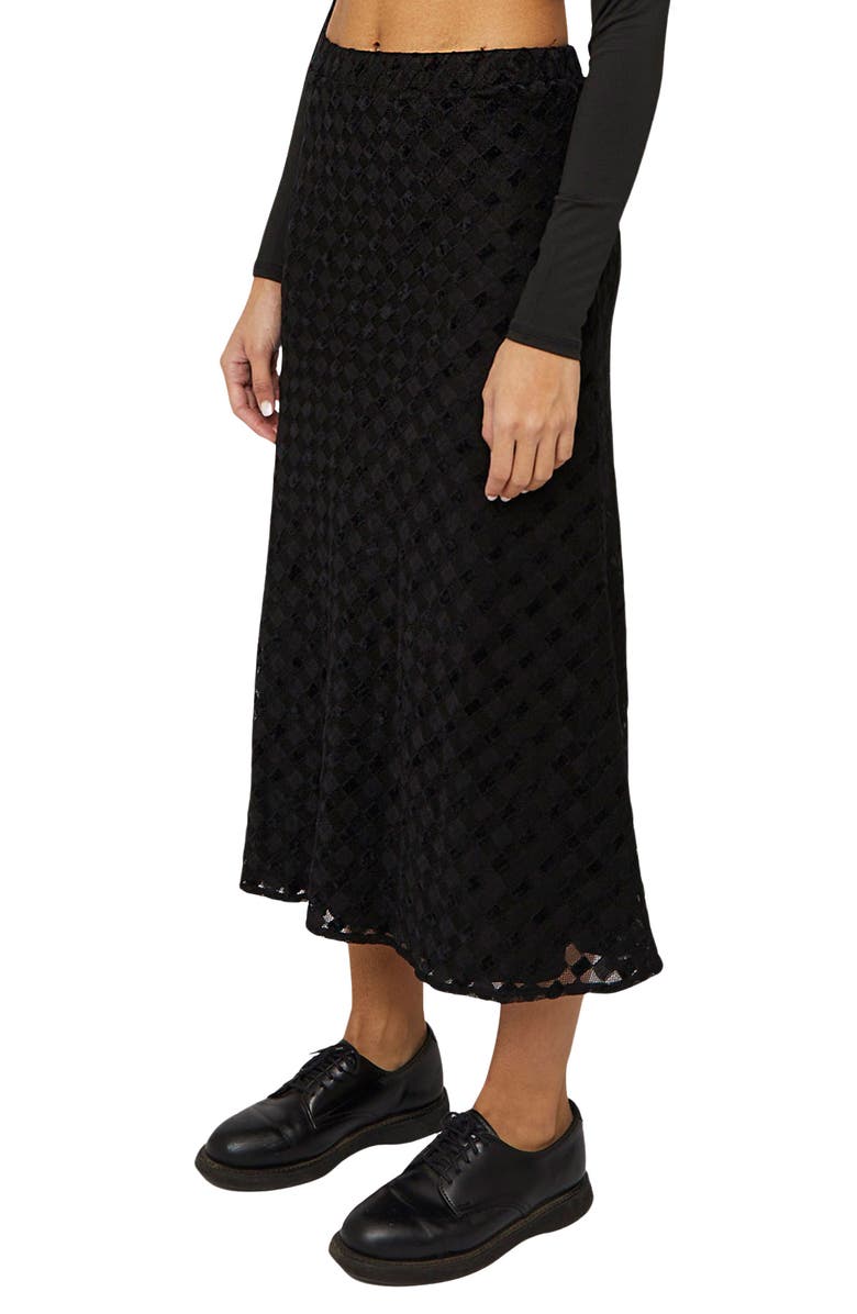 Find Me Now Harmony Check Stretch Skirt, Alternate, color,