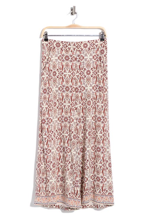 Wide Leg Pull-On Crop Pants