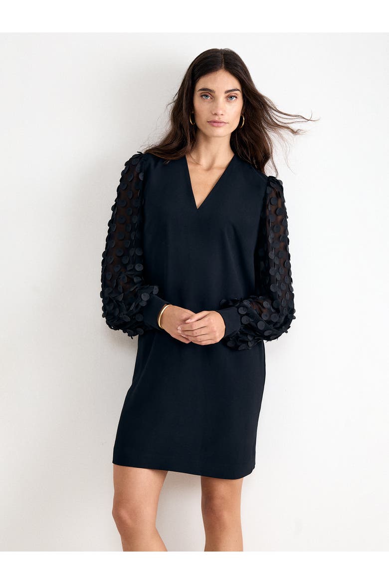 Laura Mini Dress, Main, color, Black