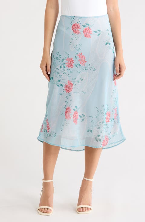 The Lawson Floral Skirt