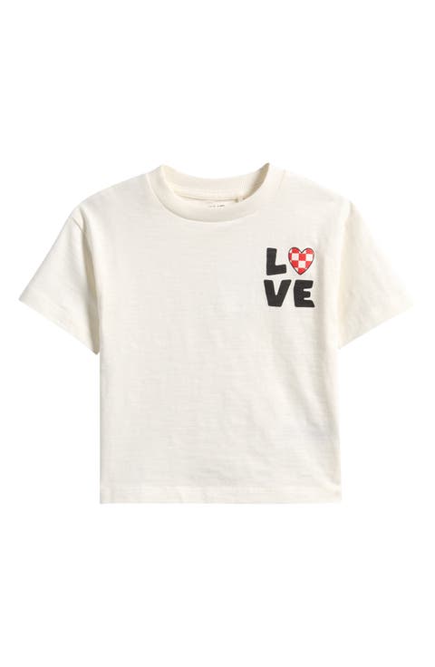 Kids' Love Cotton Graphic T-Shirt (Baby, Toddler & Little Kid)