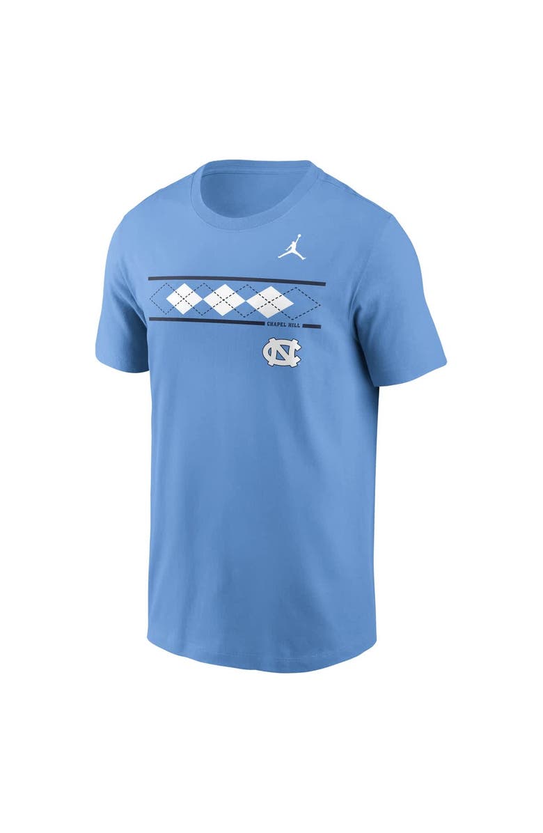 Jordan Brand Men's Jordan Brand Carolina Blue North Carolina Tar Heels Campus Local T-Shirt, Alternate, color,