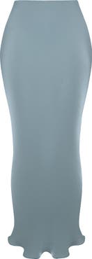 HOUSE OF CB Amadi Shimmer Chiffon Maxi Skirt