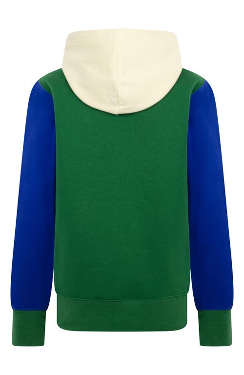 Jordan Kids' Brooklyn Fleece Hoodie In Green