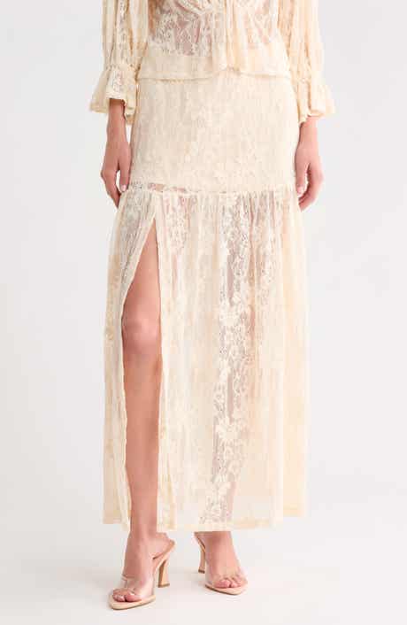 Nima Lace Maxi Skirt